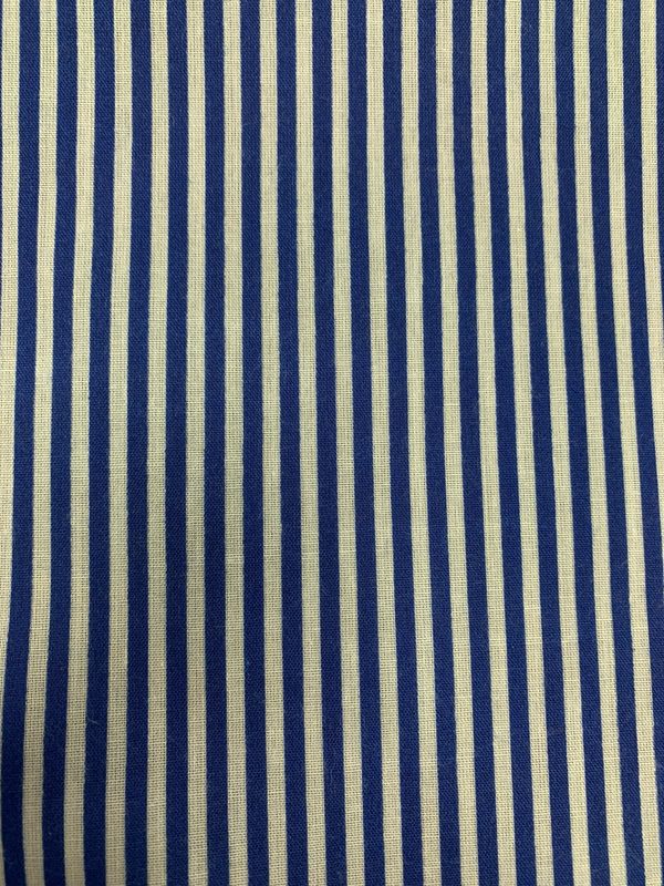 Royal Blue Pin Stripes