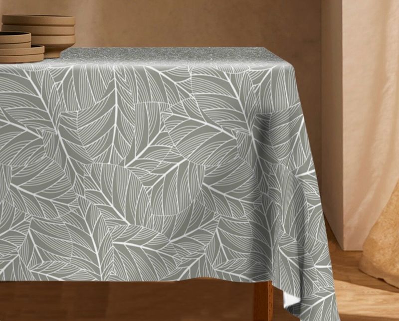 Palm Leaves Silver