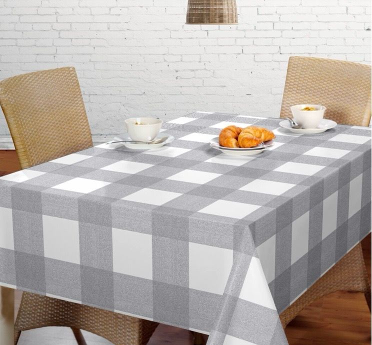 Jumbo Check Grey