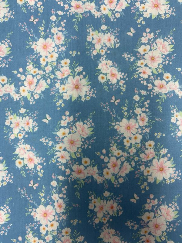 Pretty Floral Blue