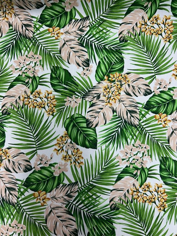 Botanical Leaves Green