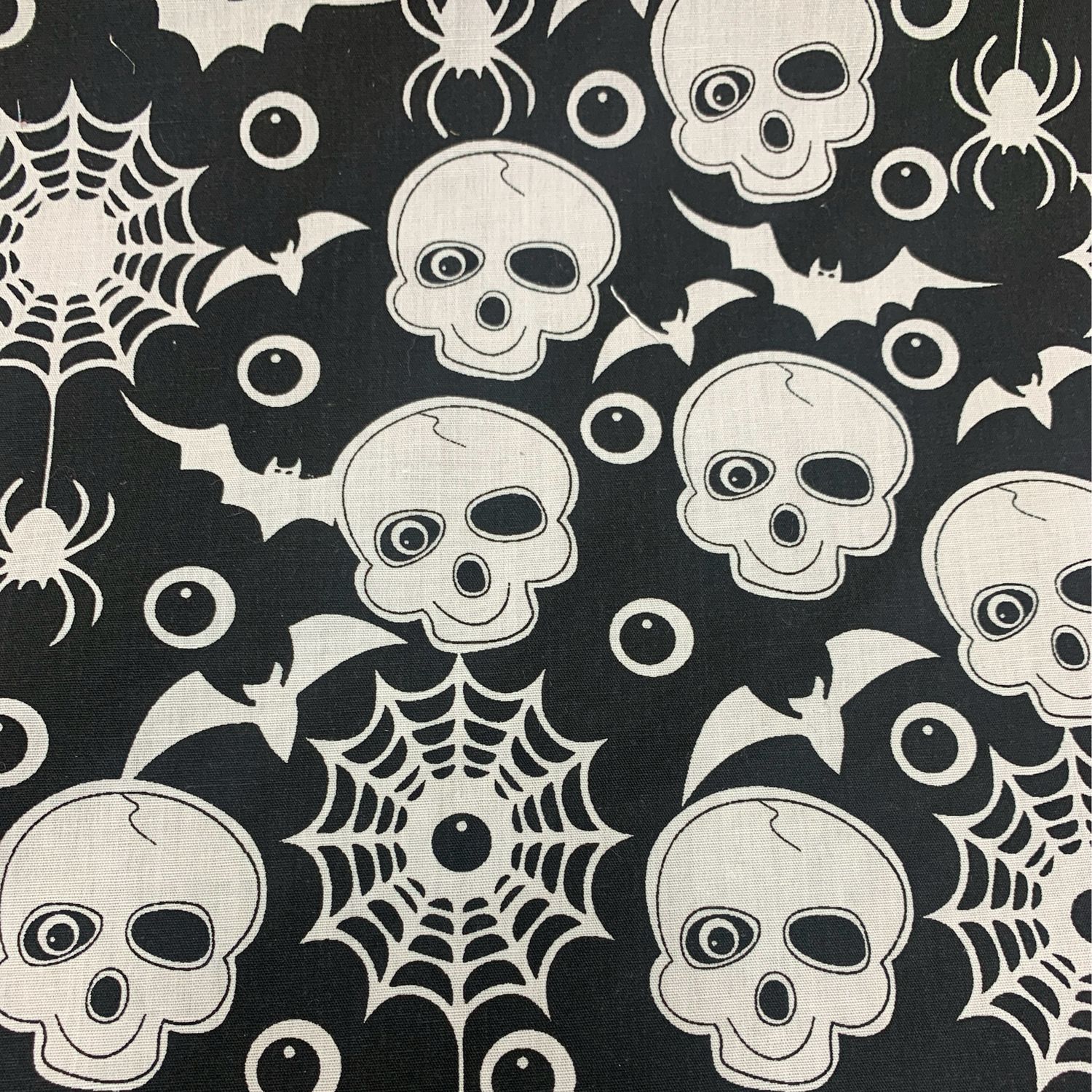 Halloween Skull Black