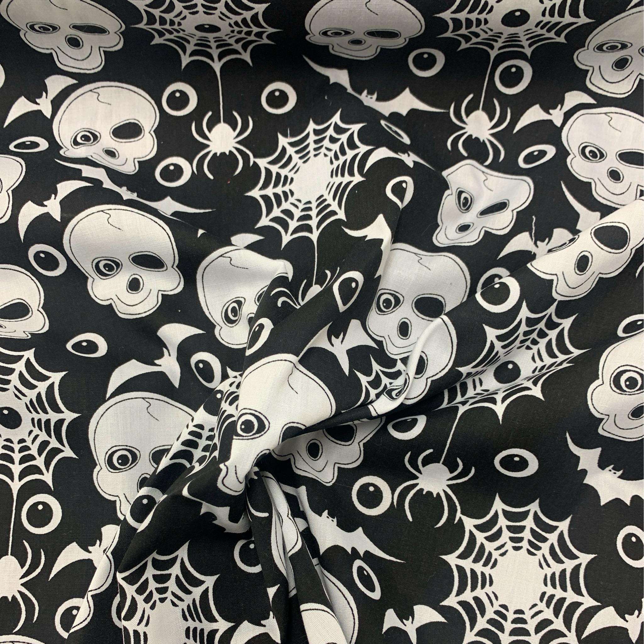 Halloween Skull Black
