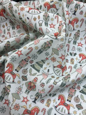 Christmas Polycotton 