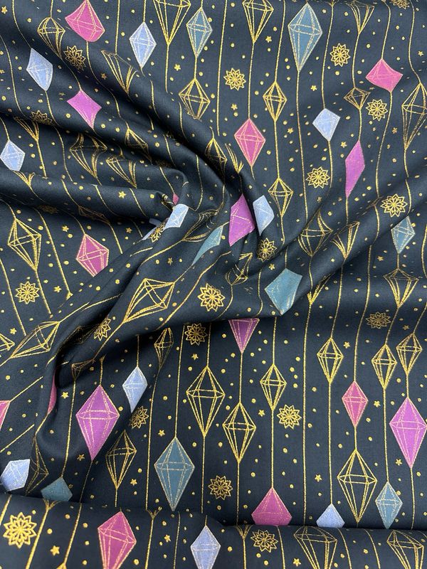 Art Deco Diamond Navy