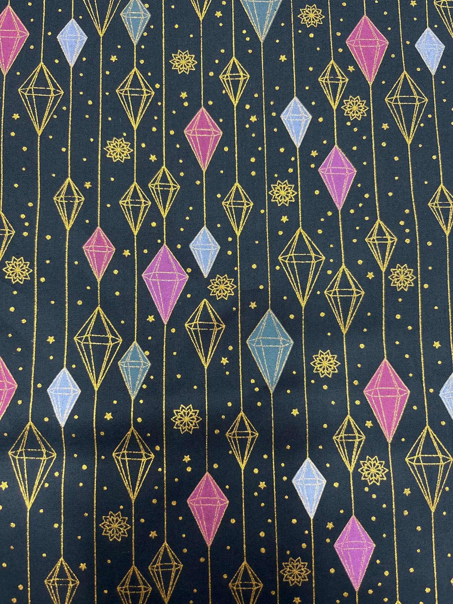 Art Deco Diamond Navy