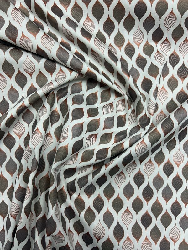 Contemporary Geometric Cream