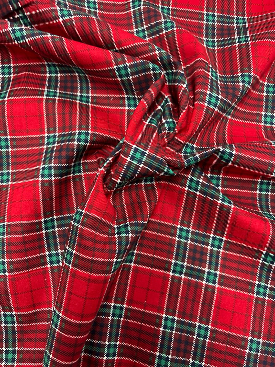 Christmas Tartan Red