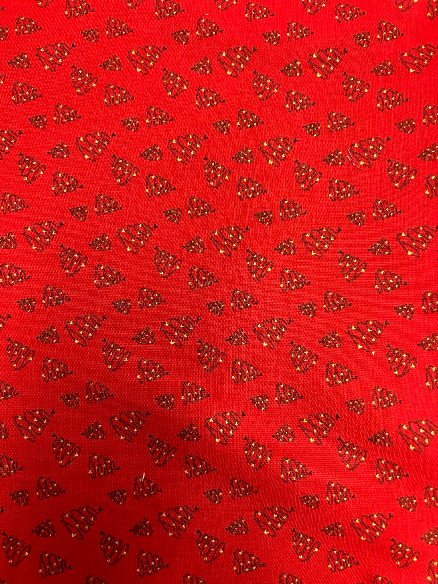 Christmas Tree Swirl Red