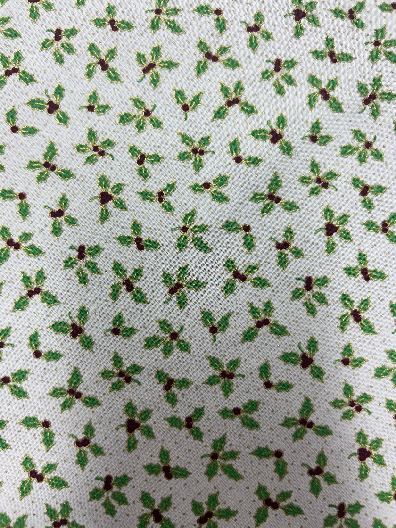 Metallic Holly Cream