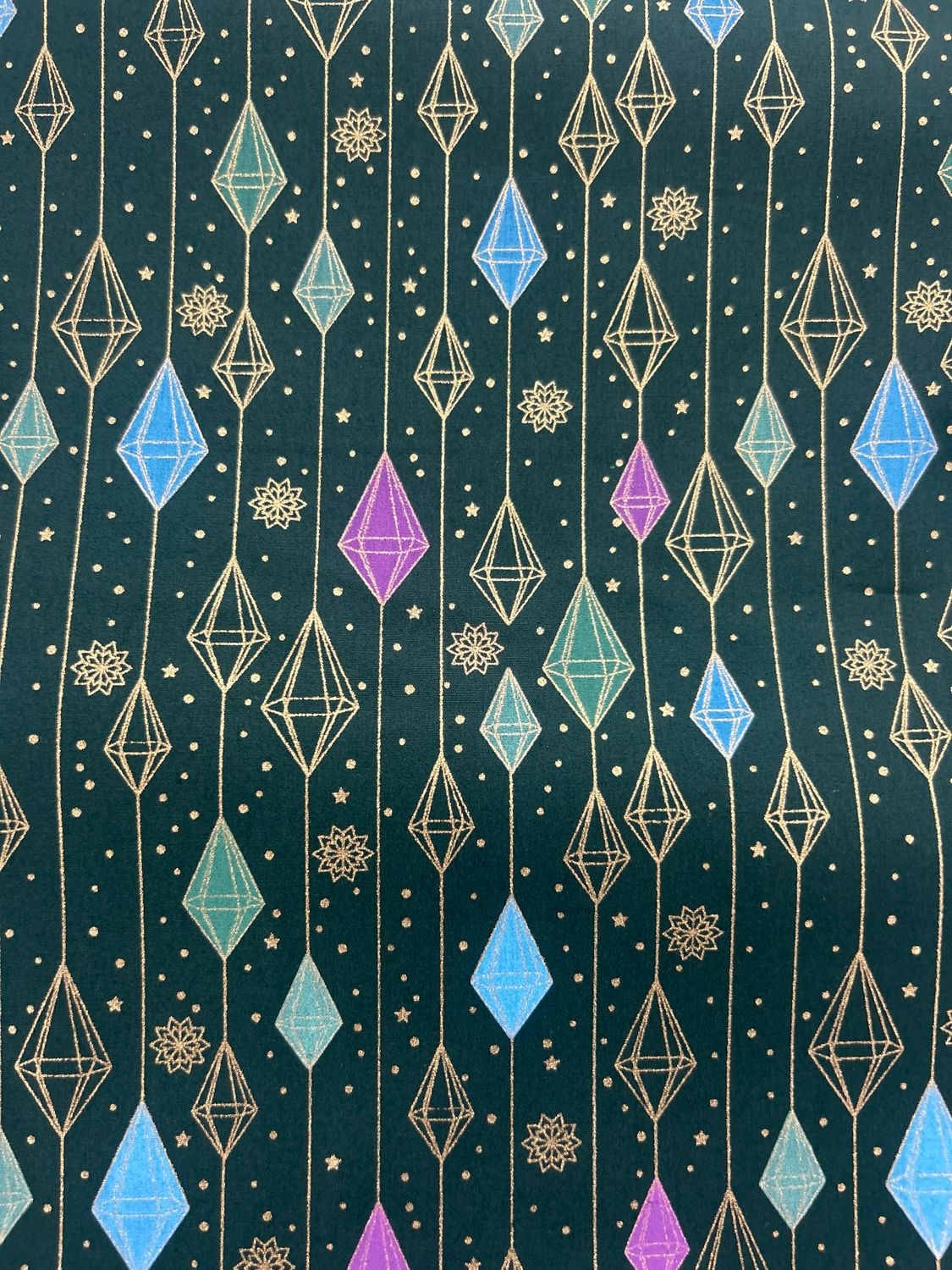 Art Deco Diamond Green