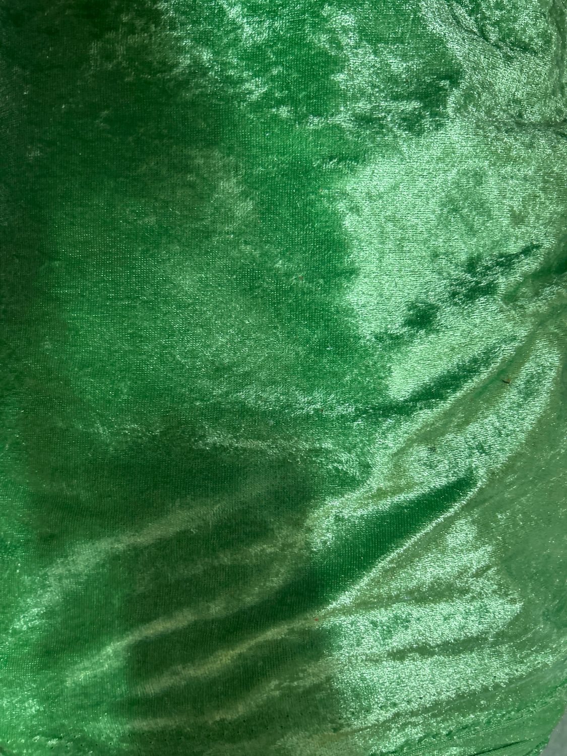 Crushed Velvet Green