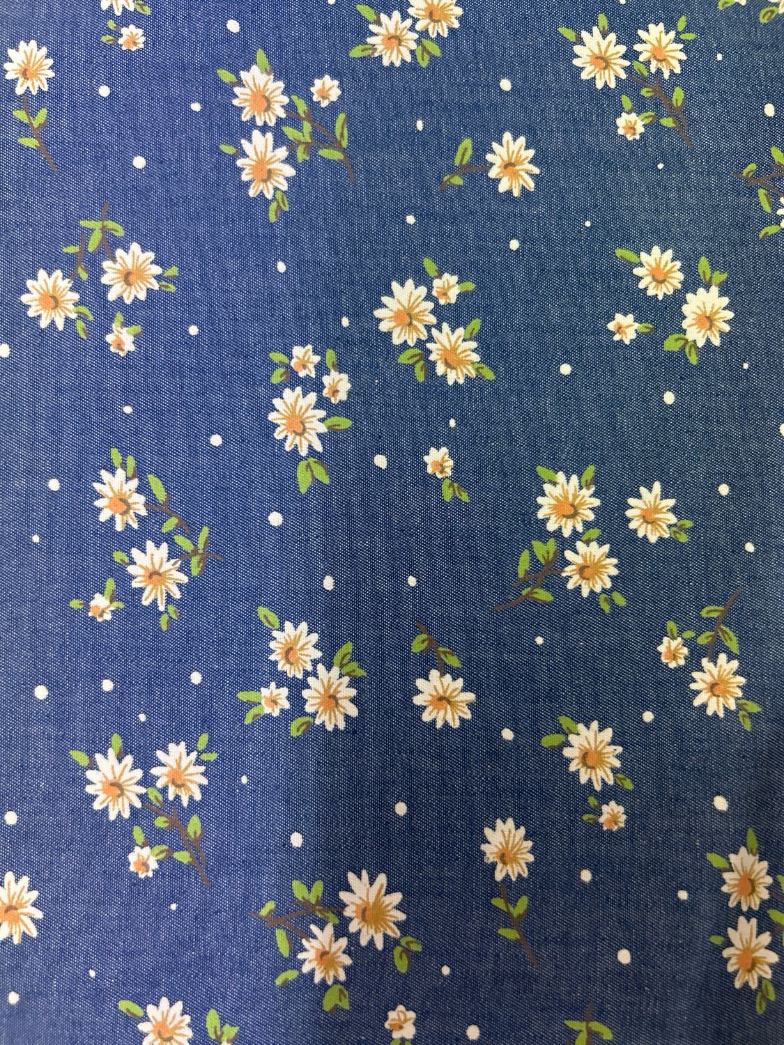 Denim Daisy Flower