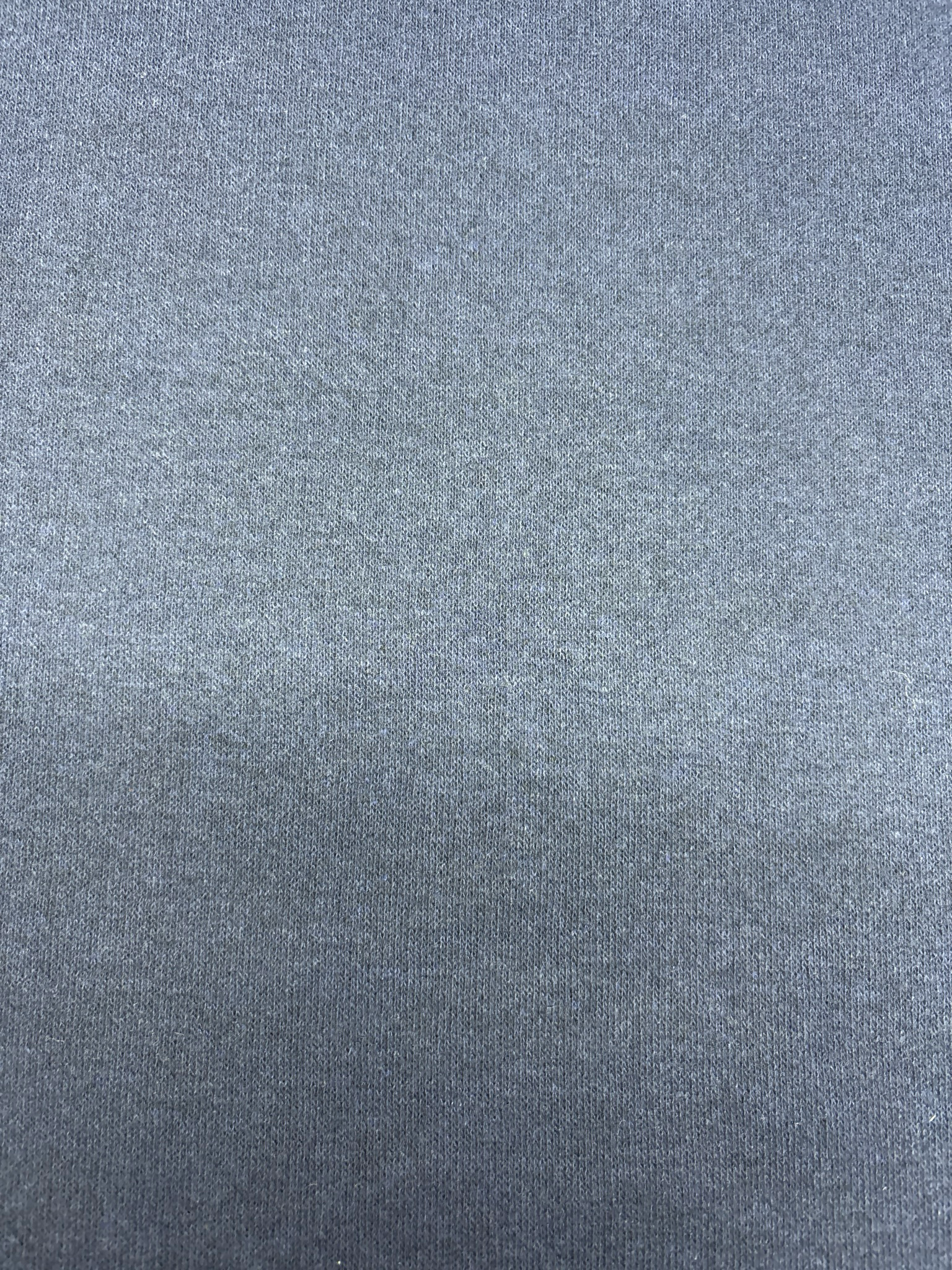 Plain Wool Mix Blend Navy