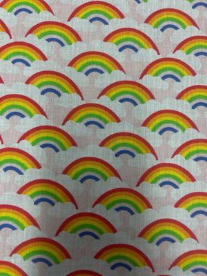 Rainbow Clouds Pink