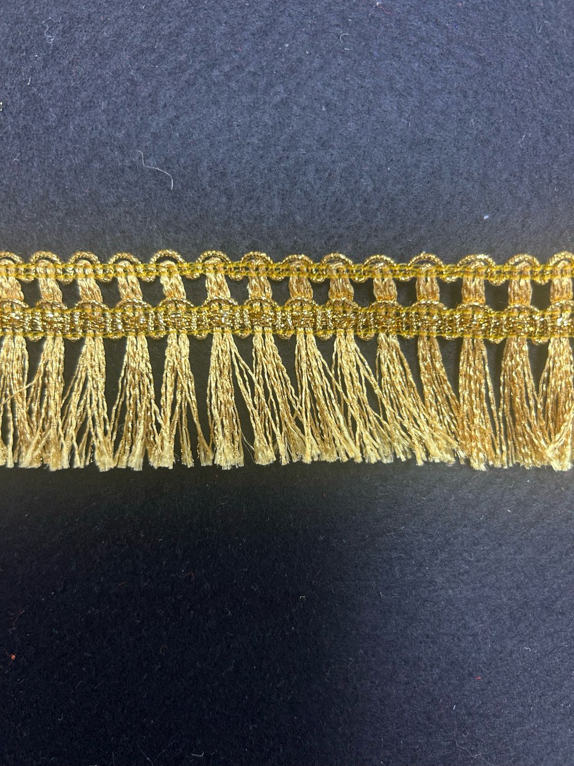 Gold Metallic Tassel Fringe