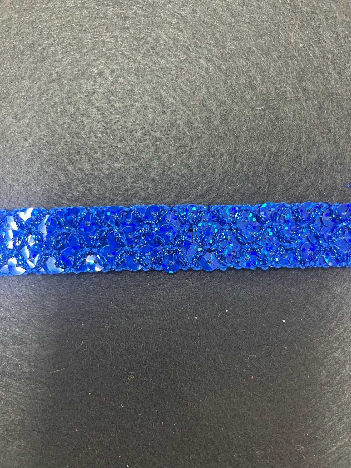 Royal Holographic Non Stretch Sequin