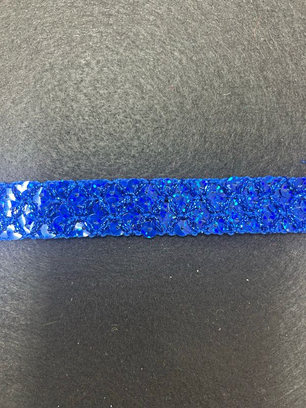 Royal Holographic Non Stretch Sequin