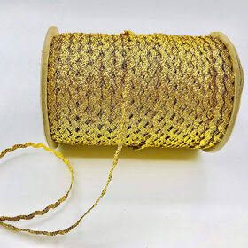 Metallic Gold Ric Rac 4mm