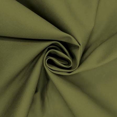 Drill Cotton Plain Olive