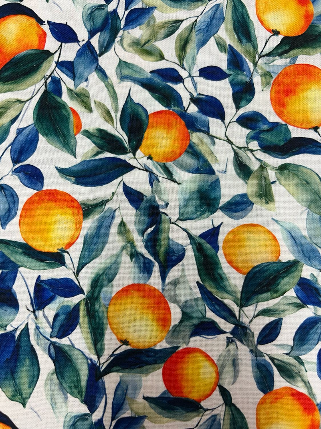 Linen Mix Oranges