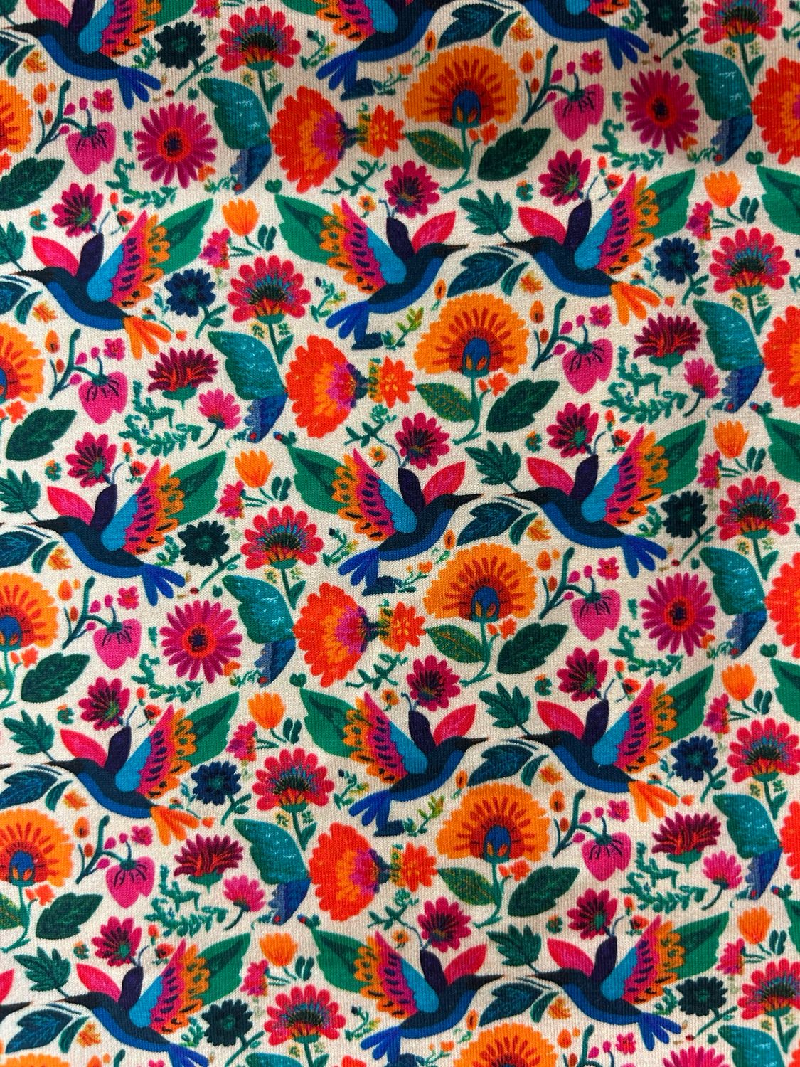 Digital Folk Art Birds