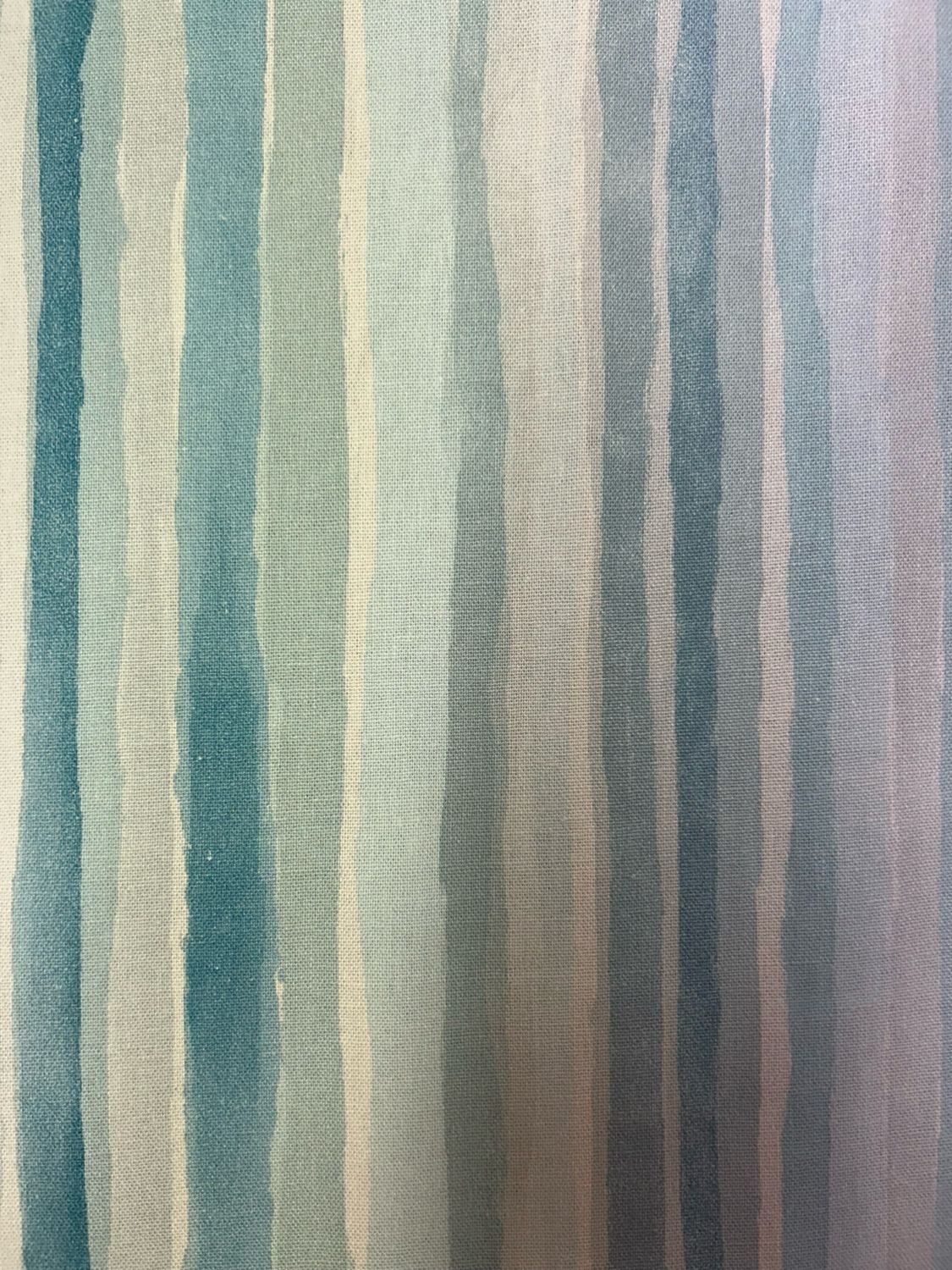 Linen Mix Ocean Stripe
