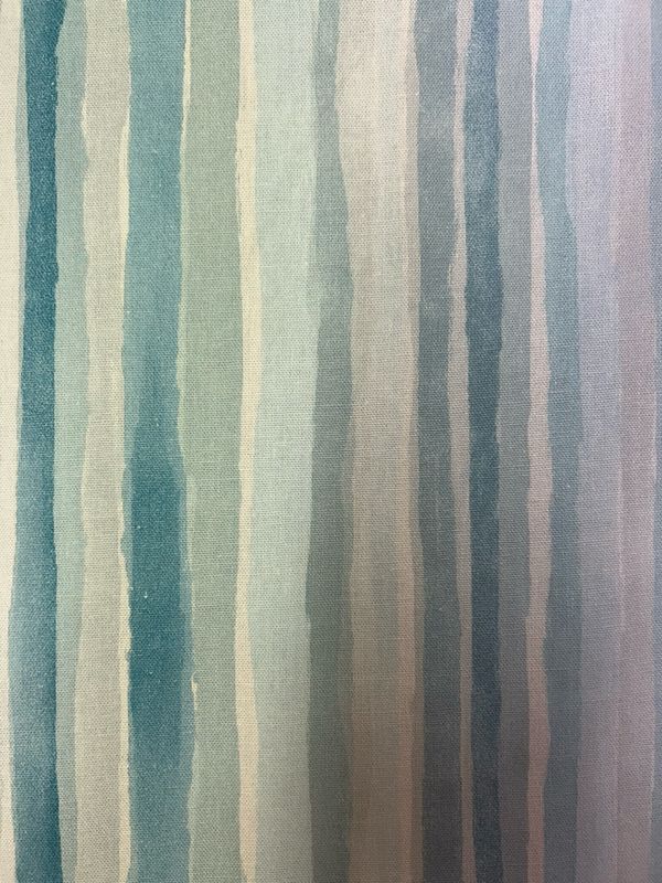 Linen Mix Ocean Stripe
