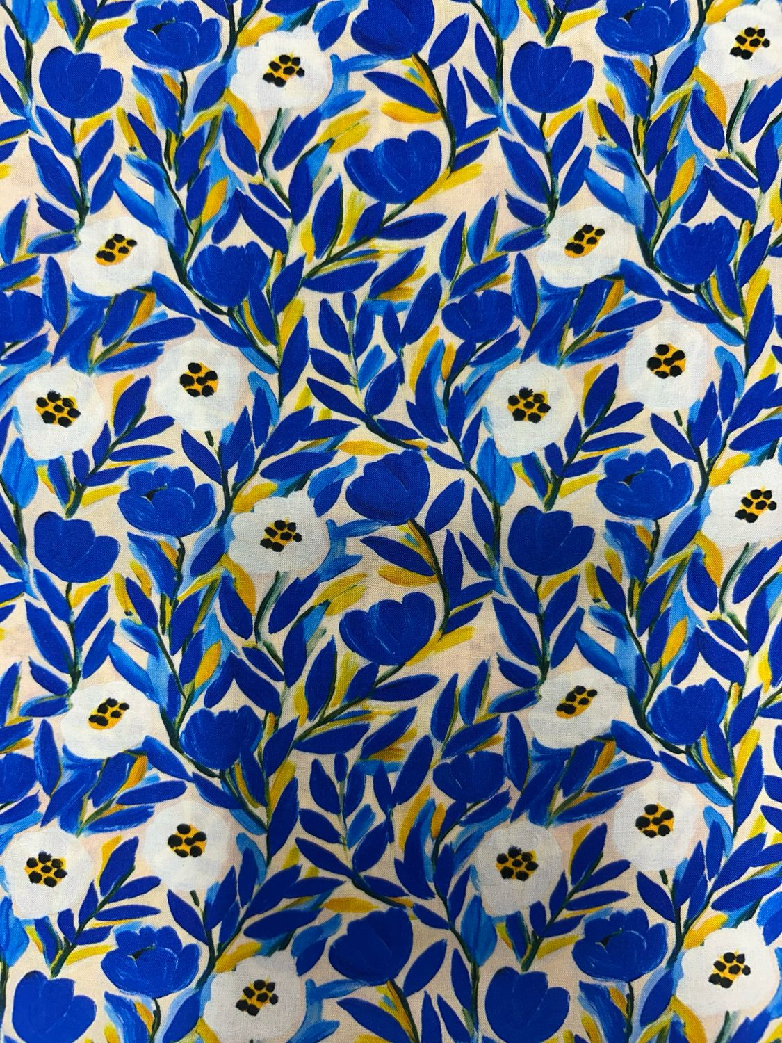 Ceramic Florals Viscose Lawn