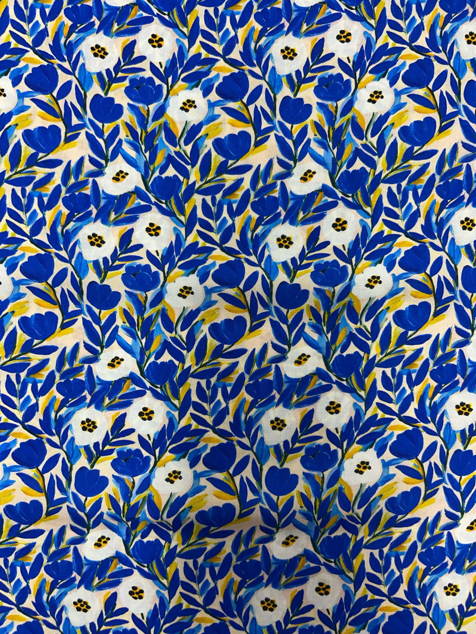 Ceramic Florals Viscose Lawn