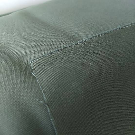 Cotton Canvas Green Smoke