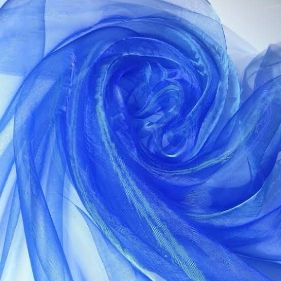 Organza Royal Blue