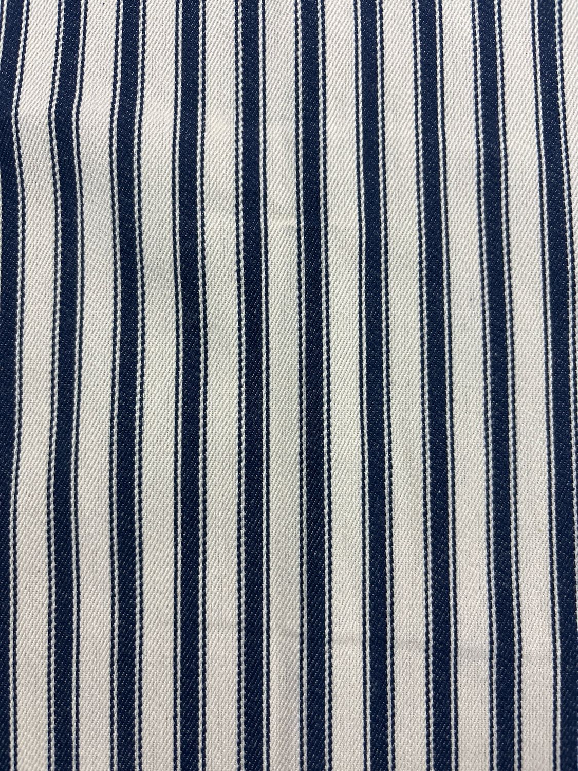 Lightweight Ticking Stripe Navy