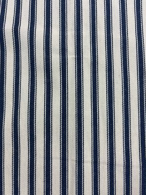 Lightweight Ticking Stripe Navy