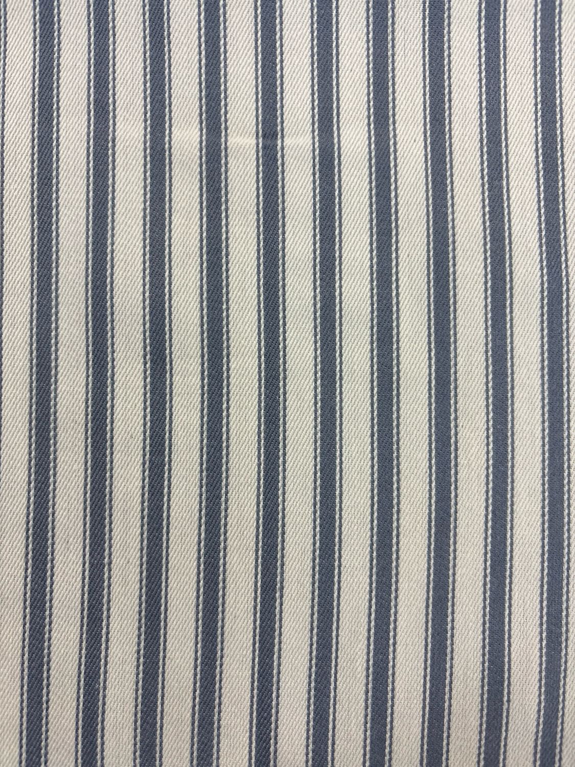 Lightweight Ticking Stripe Grey