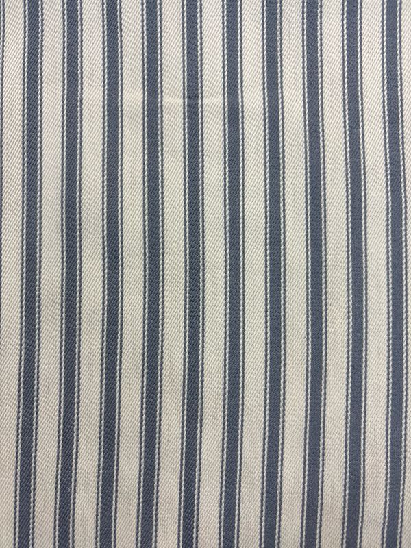 Lightweight Ticking Stripe Grey