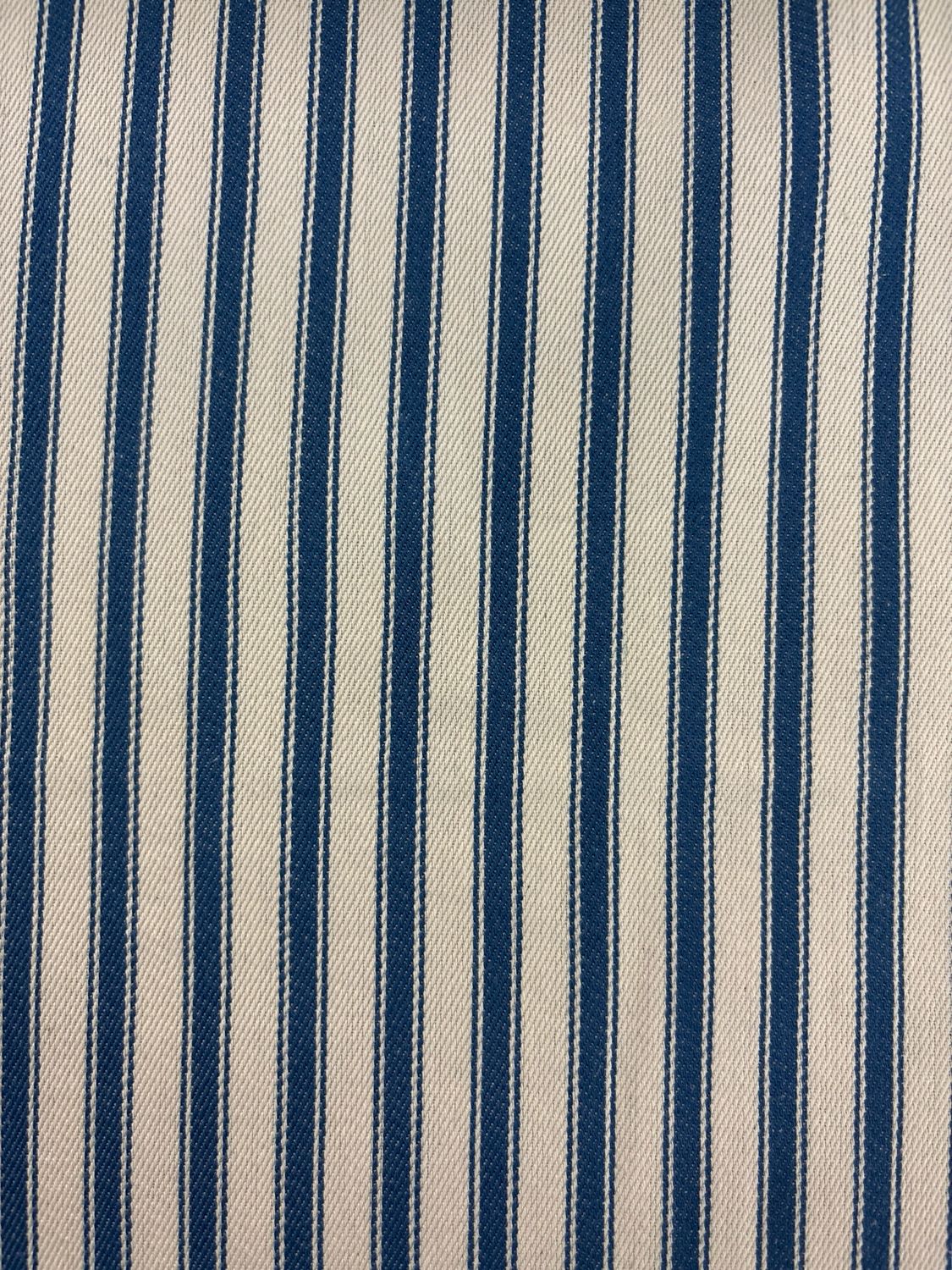Lightweight Ticking Stripe Denim