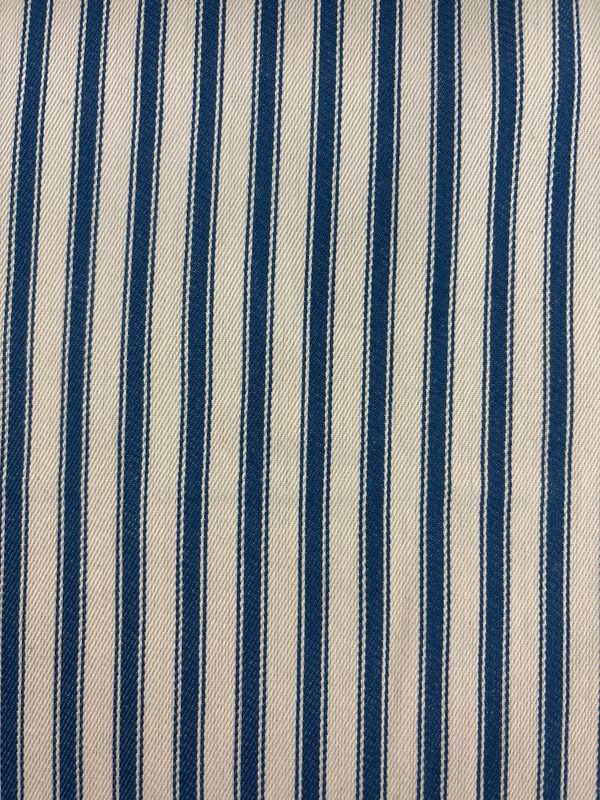 Lightweight Ticking Stripe Denim