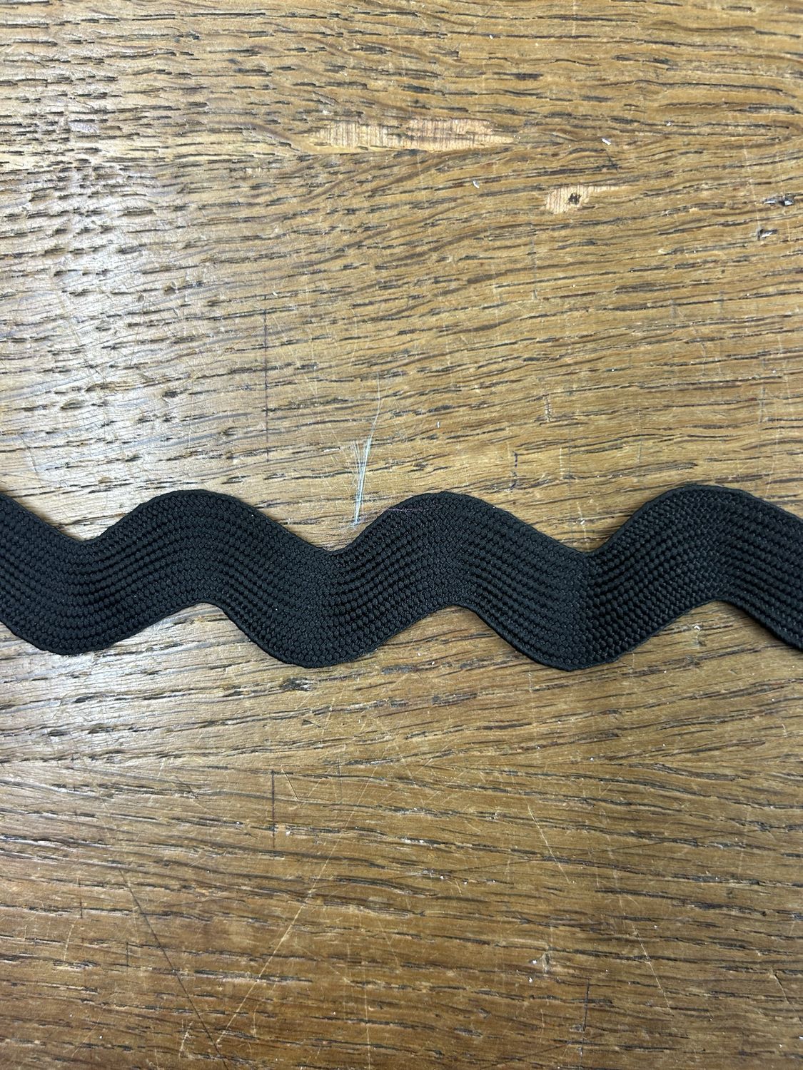 Black Jumbo Ric Rac 25mm