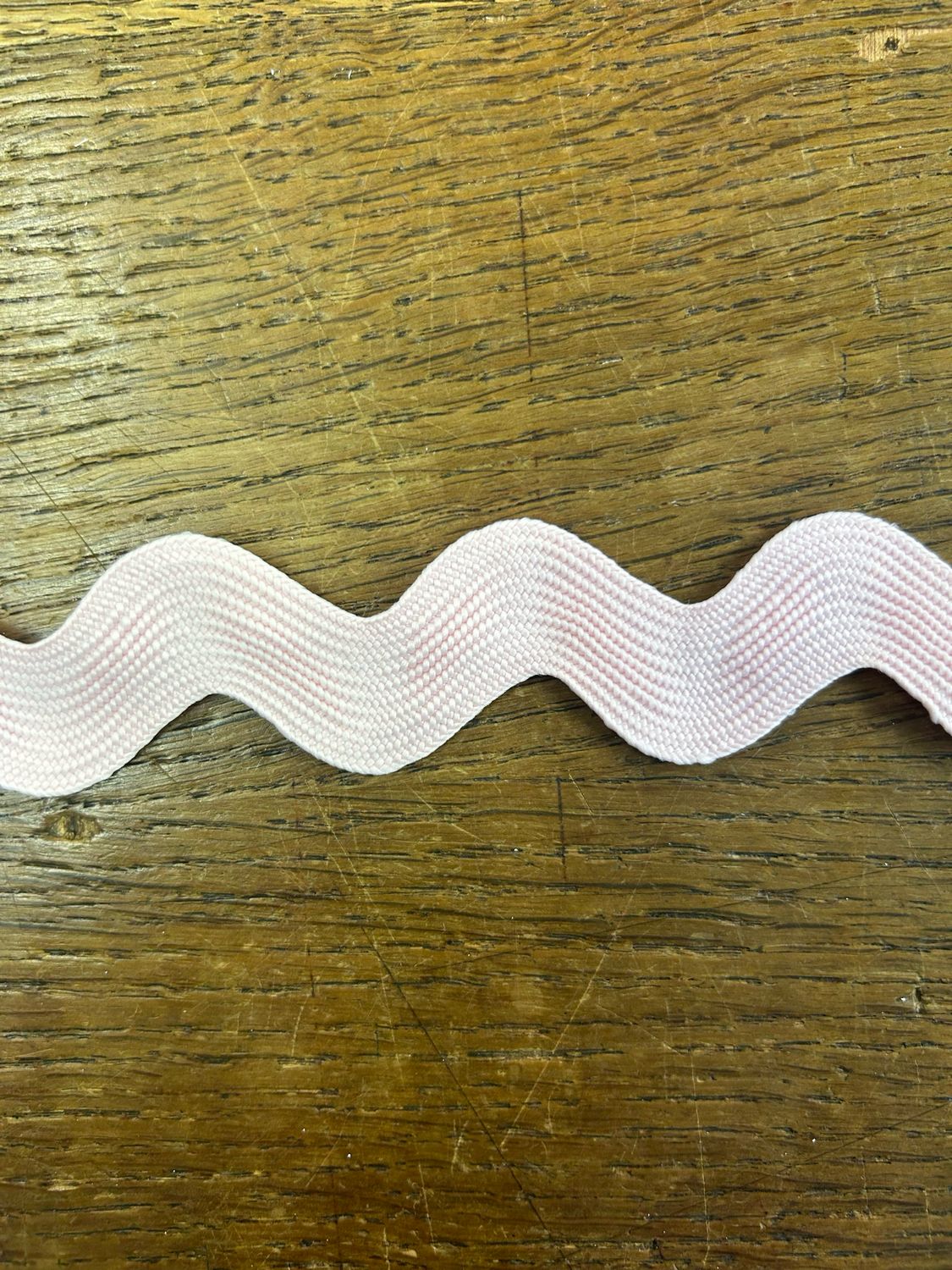 Pale Pink Jumbo Ric Rac 25mm