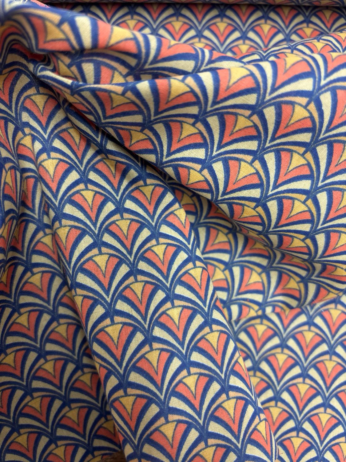 Art Deco Navy