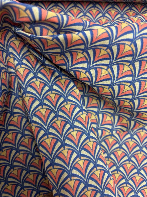 Art Deco Navy