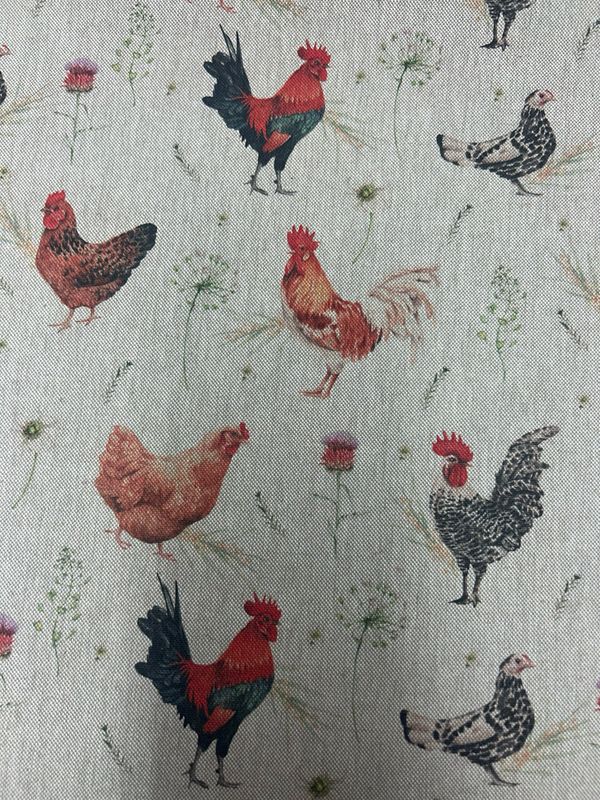 Digital Canvas Chickens