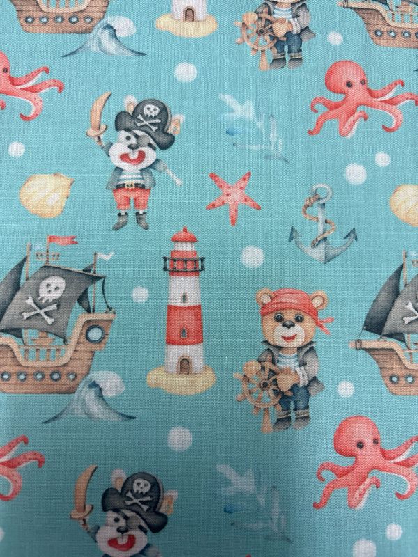 Teddy Bear Pirate Green
