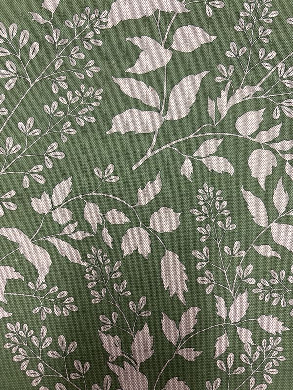Digital Canvas Leaves Green