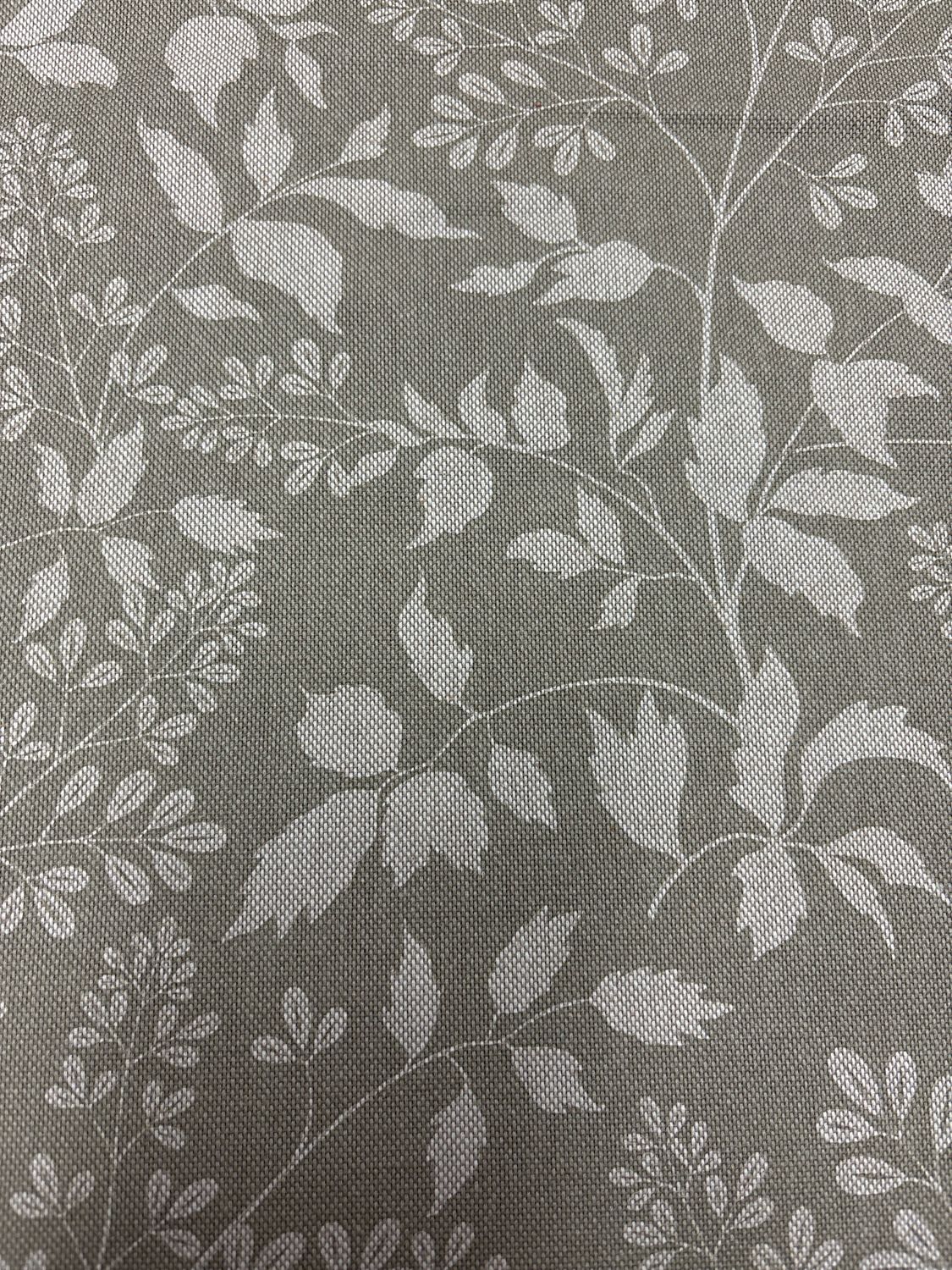 Digital Canvas Leaves Beige