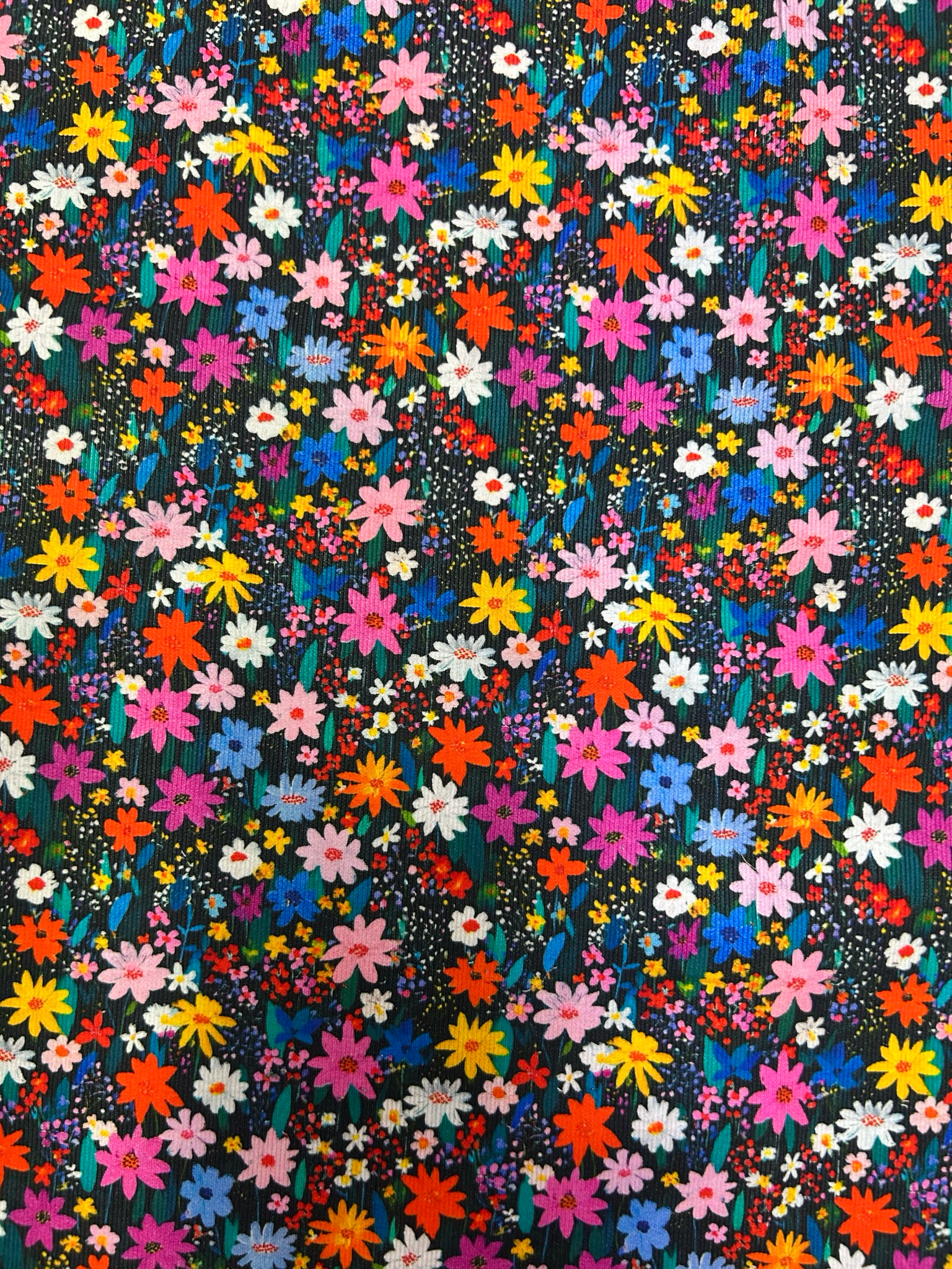 Needlecord Floral Night