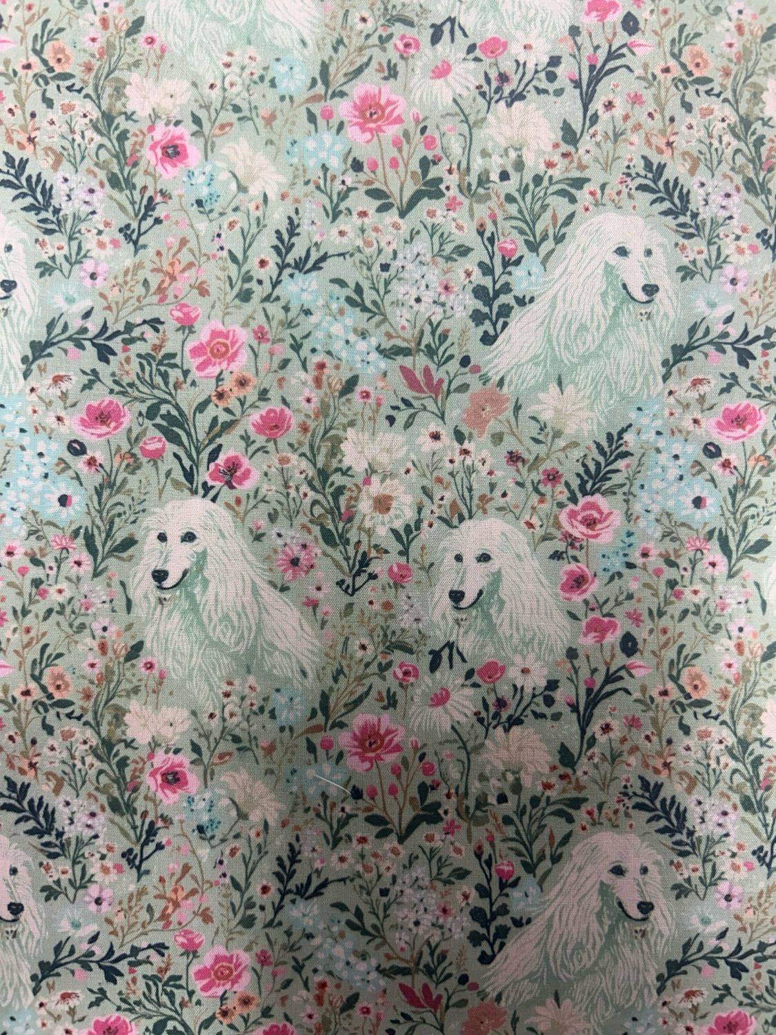 Floral Dog Garden
