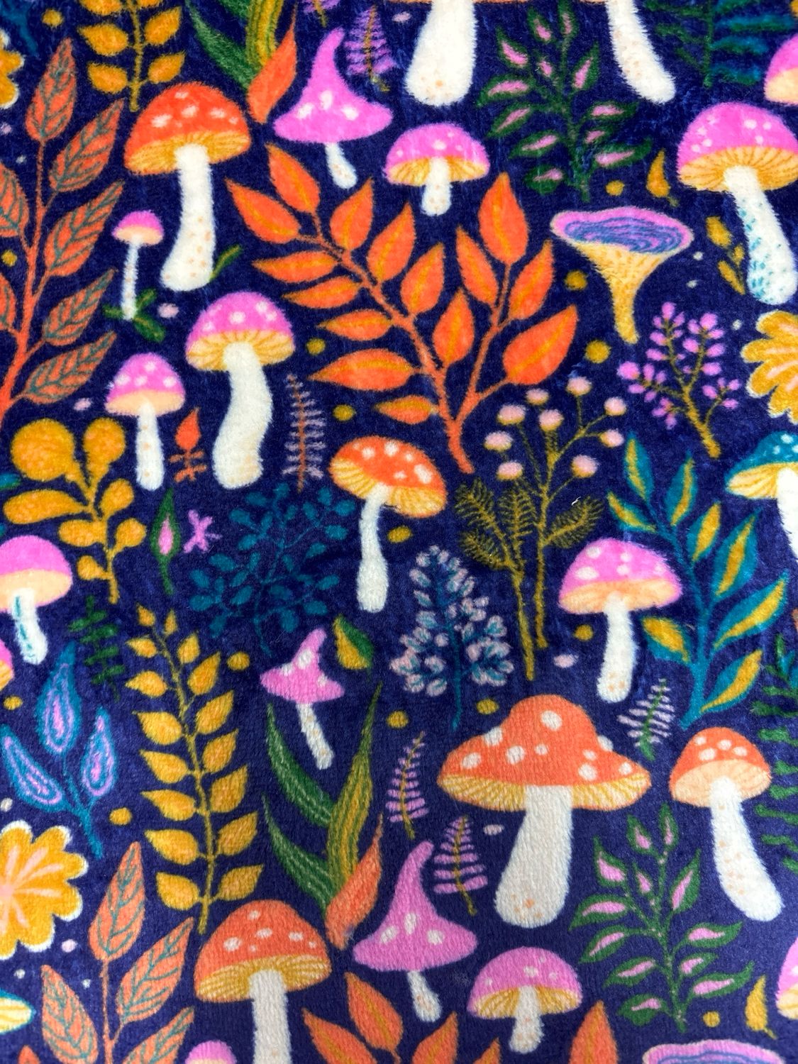 Wild Mushrooms Fleece