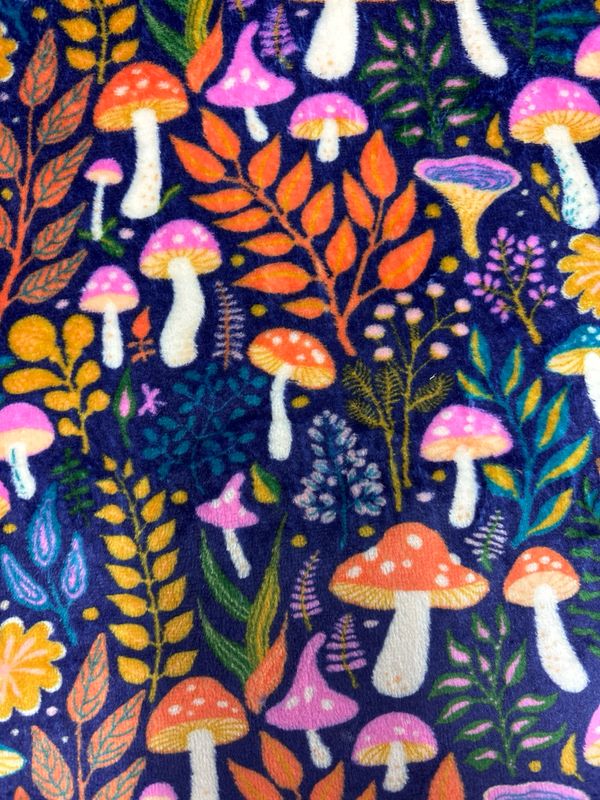 Wild Mushrooms Fleece